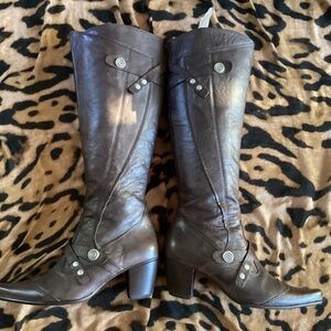 Fidji Leather Boots